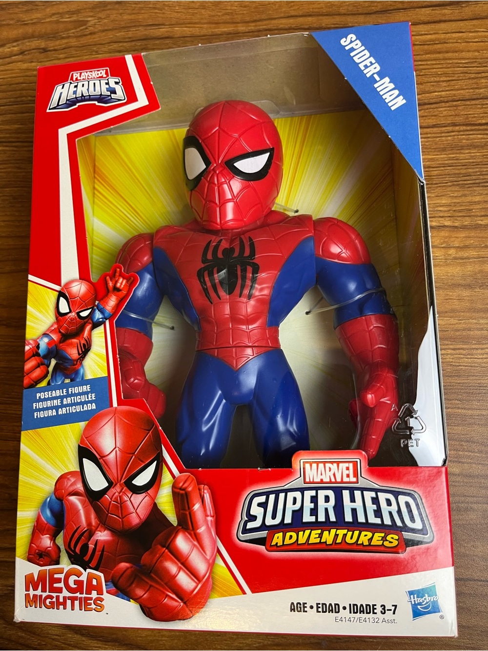 Hasbro Spider-Man Poseable Action Figure - Red, Blue & Black